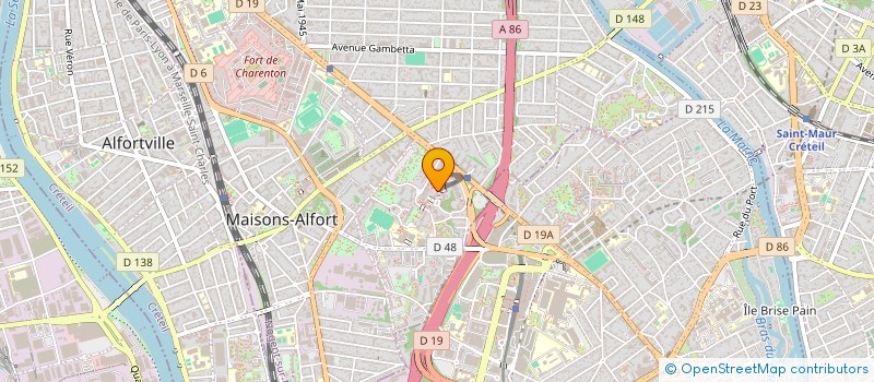 localisation de l'entreprise YZ PARTNERS  MAISONS-ALFORT