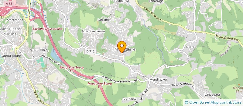 localisation de l'entreprise YZ SERVICES à MOUGUERRE