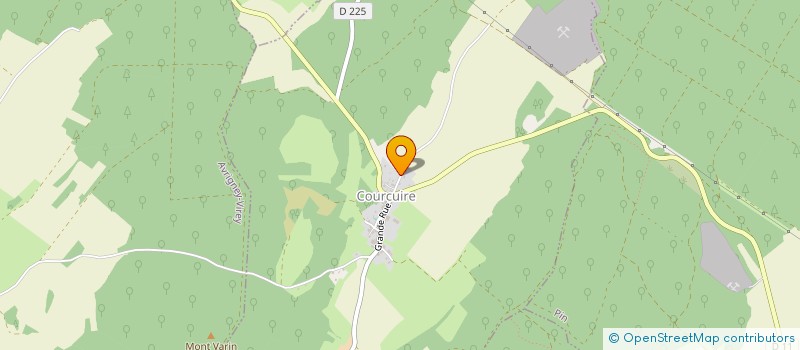 localisation de l'entreprise YZ251  COURCUIRE