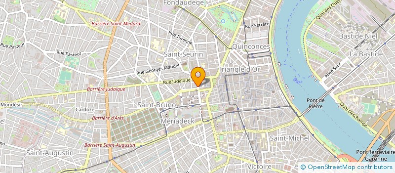 localisation de l'entreprise YZAR à BORDEAUX