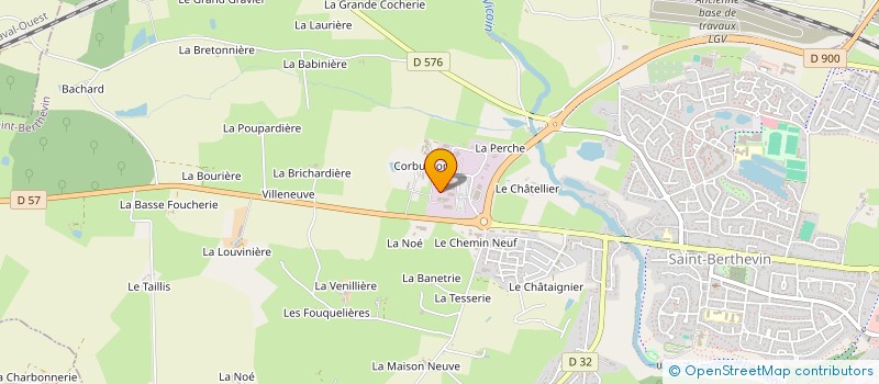 localisation de l'entreprise YZEURE à YZEURE