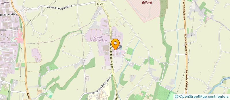 localisation de l'entreprise YZIACT à BEAUMONT-LES-VALENCE