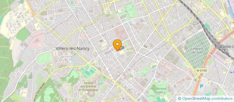 localisation de l'entreprise YZICO à VILLERS-LES-NANCY