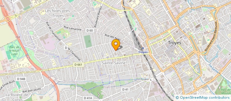 localisation de l'entreprise YZLI DIGITAL  SAINTE-SAVINE