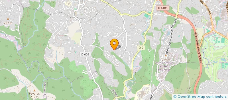 localisation de l'entreprise YZMEN à GRASSE