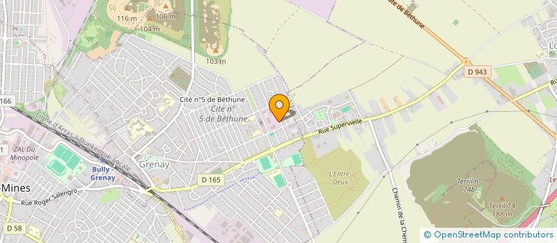 localisation de l'entreprise YZYTEK à GRENAY