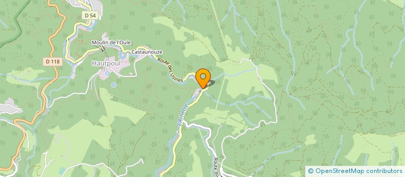 localisation de l'entreprise Z 2 A  AIGUEFONDE