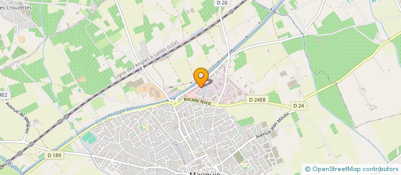 localisation de l'entreprise Z.A.M. AGENCEMENT MENUISERIE  MAUGUIO