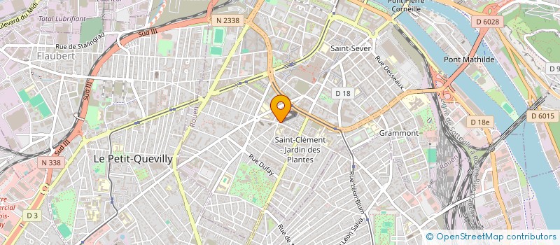 localisation de l'entreprise Z.A TELECOM à ROUEN