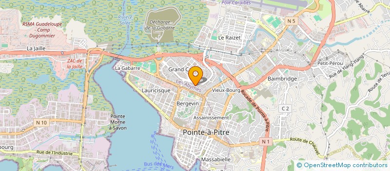 localisation de l'entreprise Z AND CO. à LES ABYMES