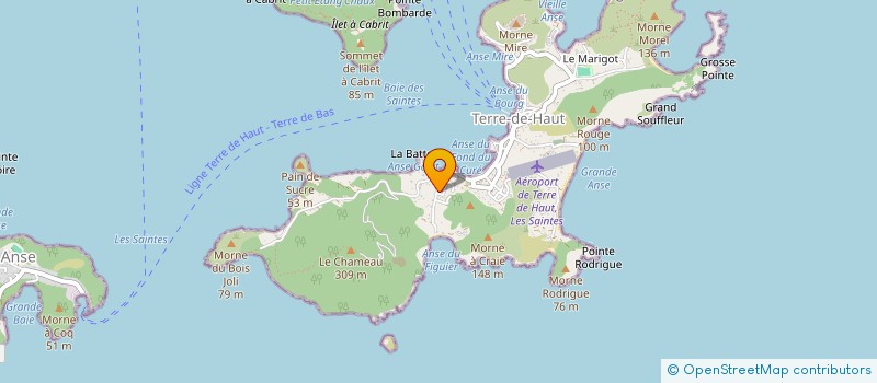 localisation de l'entreprise Z'ANIMO LES SAINTES à TERRE-DE-HAUT
