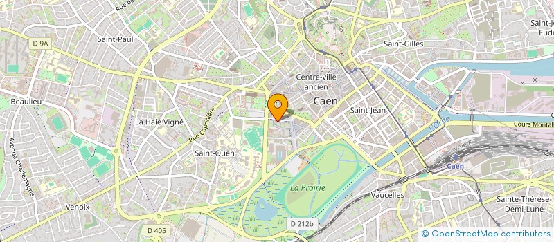 localisation de l'entreprise Z B PROD à CAEN