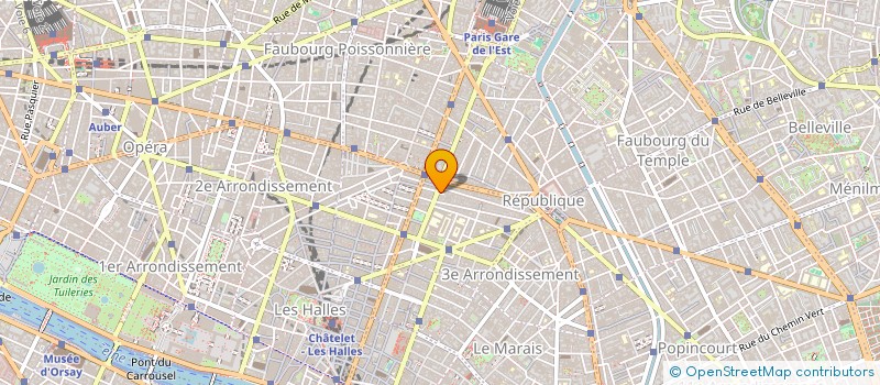 localisation de l'entreprise Z & BELLE MODE à PARIS