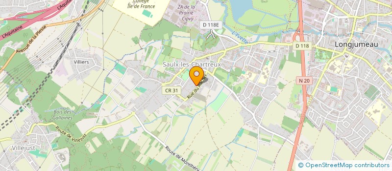 localisation de l'entreprise Z'BILLY TRANS à SAULX-LES-CHARTREUX