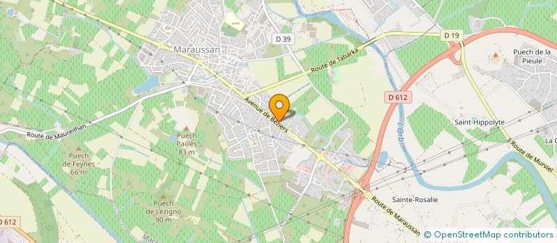 localisation de l'entreprise Z.BUSINESS  MARAUSSAN