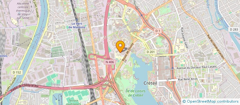 localisation de l'entreprise Z-COMPUTING  CRETEIL