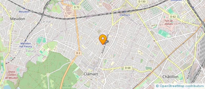 localisation de l'entreprise Z CONSULTING  CLAMART