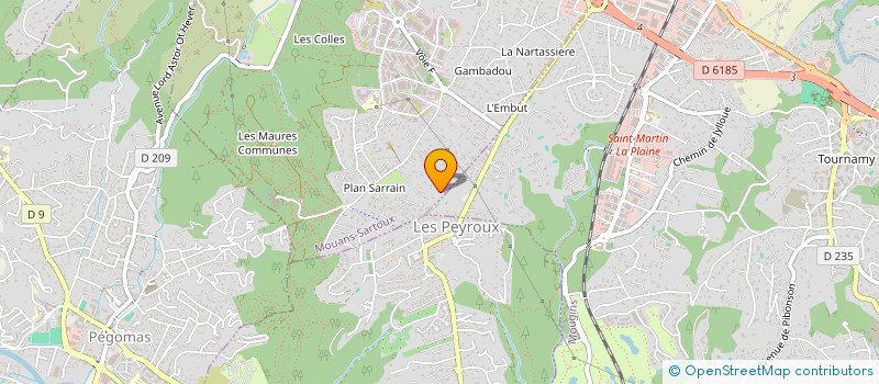 localisation de l'entreprise Z-CONSULTING  MOUANS-SARTOUX