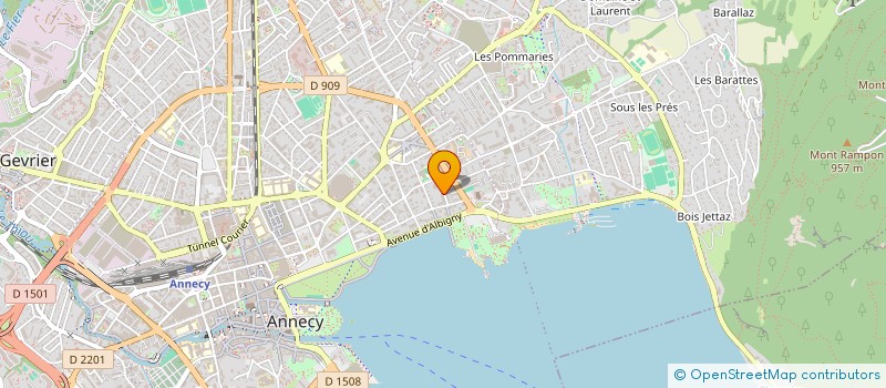 localisation de l'entreprise Z CORP  ANNECY