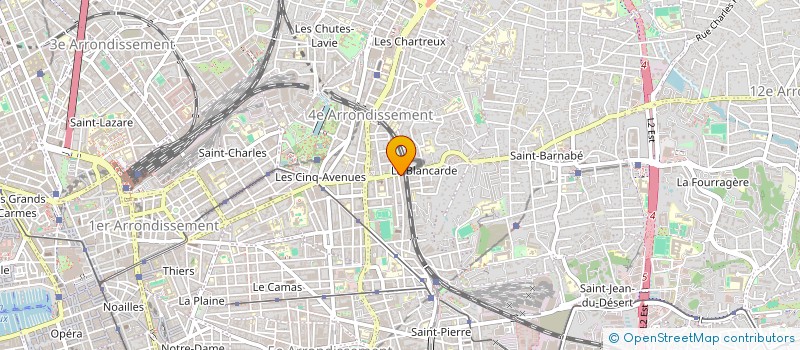localisation de l'entreprise Z.E.M à MARSEILLE