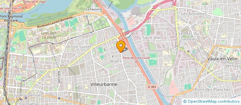 localisation de l'entreprise Z.E. SALE à VILLEURBANNE