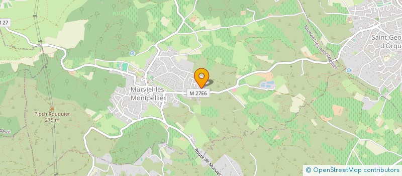 localisation de l'entreprise Z'ELLE COMMUNICATION  MURVIEL-LES-MONTPELLIER