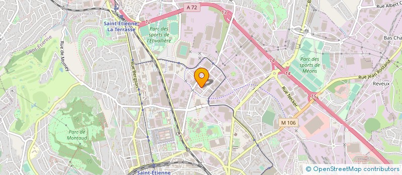 localisation de l'entreprise Z'ELLES  SAINT-ETIENNE