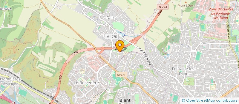 localisation de l'entreprise Z'EST D'ORANGE  DAIX