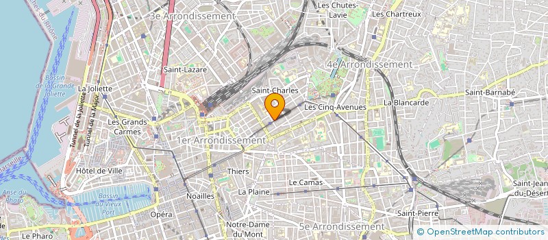 localisation de l'entreprise Z ET A LONGCHAMP à MARSEILLE