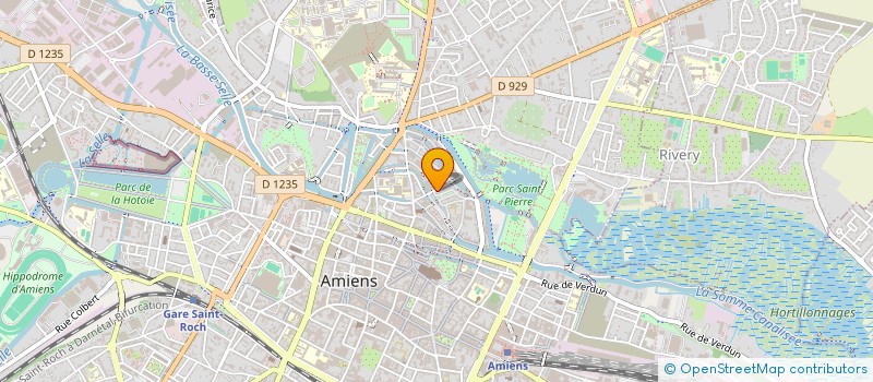 localisation de l'entreprise Z ET Z à AMIENS