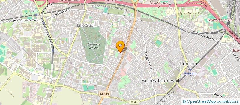 localisation de l'entreprise Z ET Z IMMO à LILLE