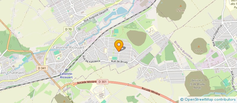 localisation de l'entreprise Z-EVENT'S  CALONNE-RICOUART