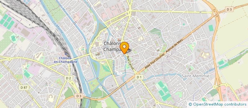 localisation de l'entreprise Z EVENTS  CHALONS-EN-CHAMPAGNE