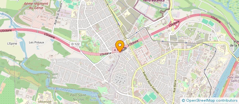 localisation de l'entreprise Z F CONNECTIC  AVRILLE