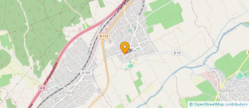 localisation de l'entreprise Z&G  BERNIS