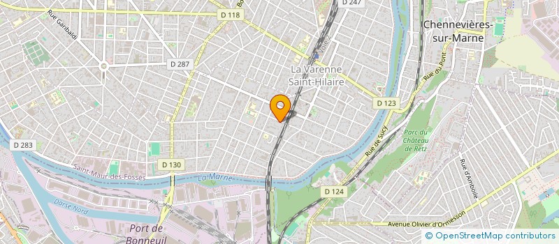 localisation de l'entreprise Z@G à SAINT-MAUR-DES-FOSSES