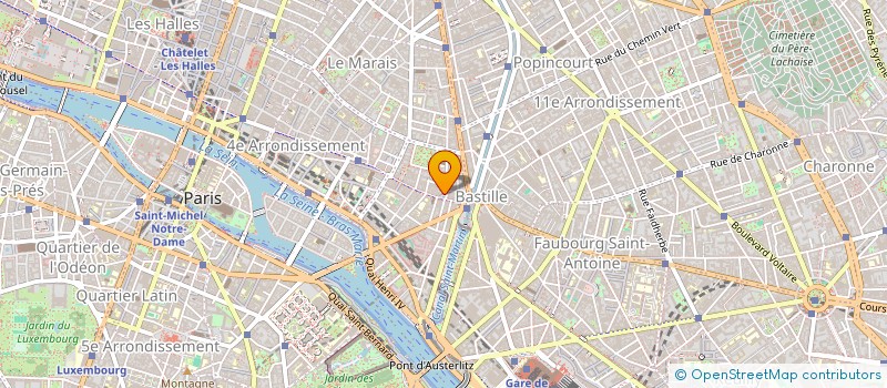 localisation de l'entreprise Z&G  PARIS