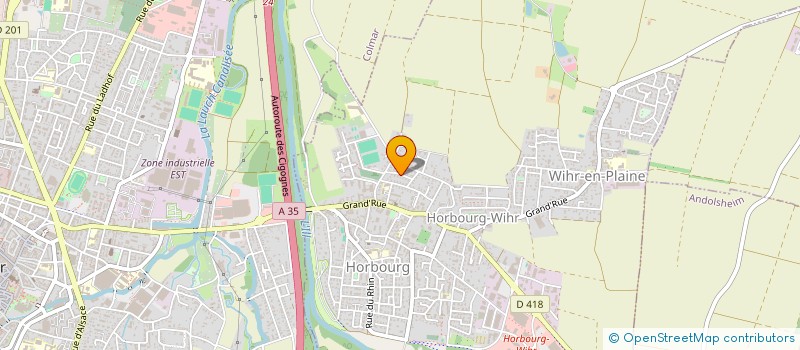 localisation de l'entreprise Z'GELT  HORBOURG-WIHR