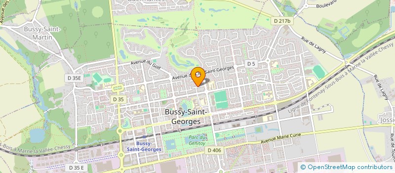 localisation de l'entreprise Z GROUP  BUSSY-SAINT-GEORGES