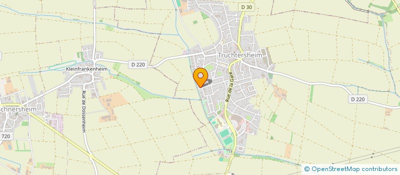 localisation de l'entreprise Z.H.  TRUCHTERSHEIM