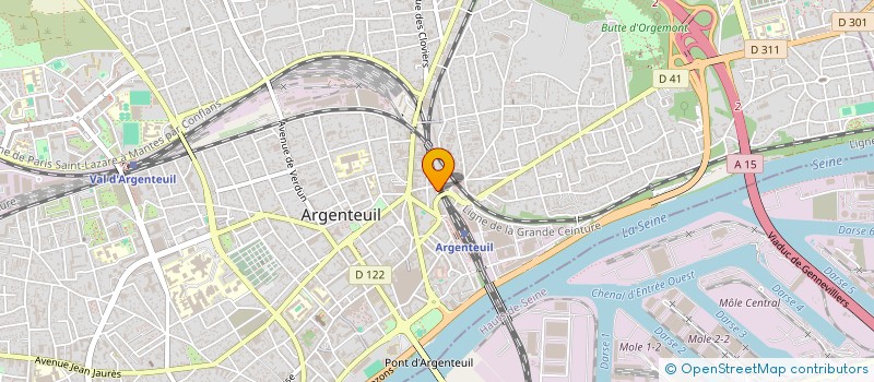 localisation de l'entreprise Z-H AGENCEMENTS  ARGENTEUIL