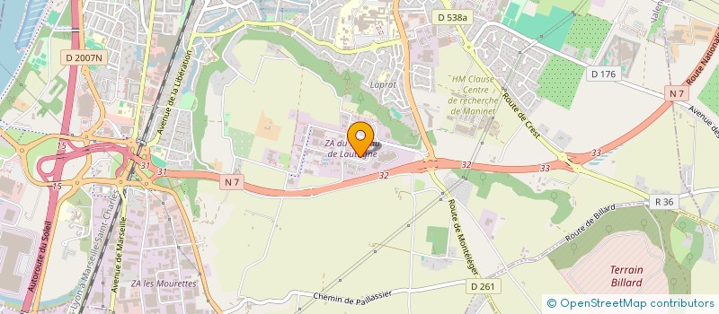 localisation de l'entreprise Z.H EXPERTISES  VALENCE