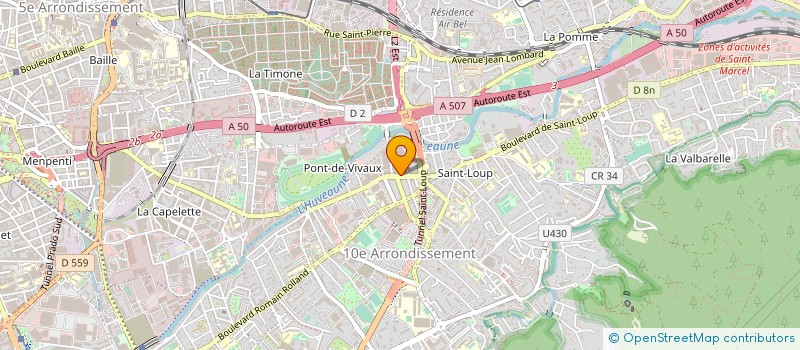 localisation de l'entreprise Z.HALLAL à MARSEILLE