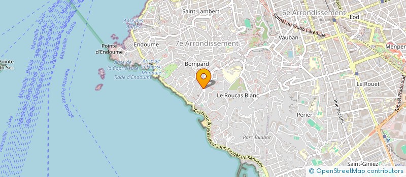 localisation de l'entreprise Z+ HOLDING  MARSEILLE