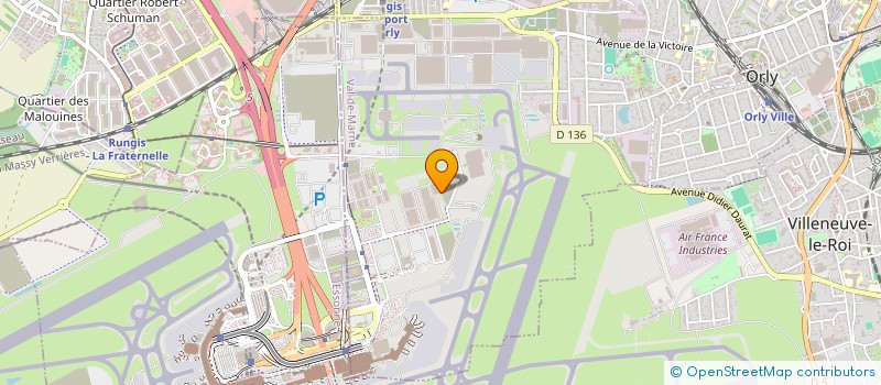 localisation de l'entreprise Z HOLDING  ORLY