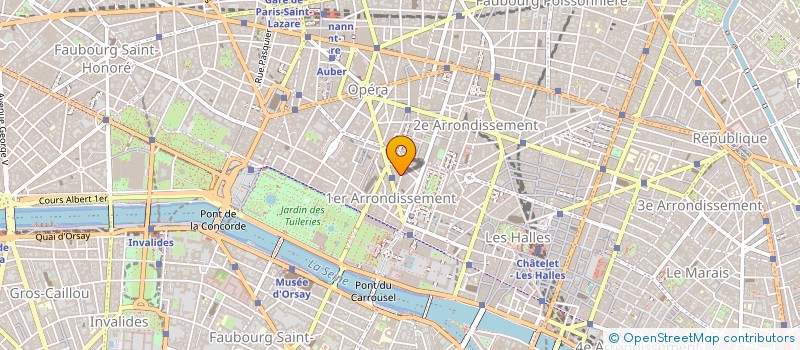 localisation de l'entreprise Z I & A à PARIS