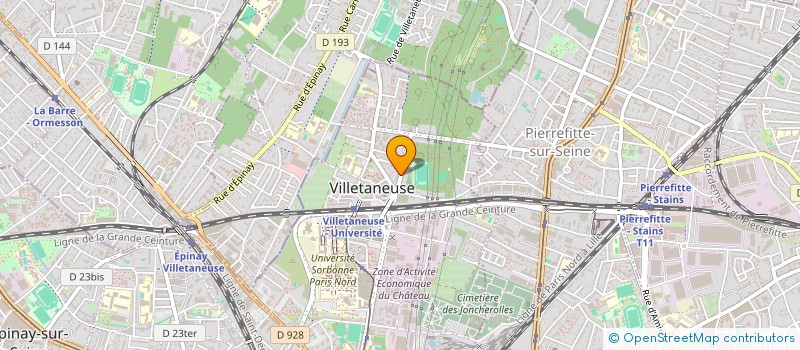 localisation de l'entreprise Z.IMMO  VILLETANEUSE
