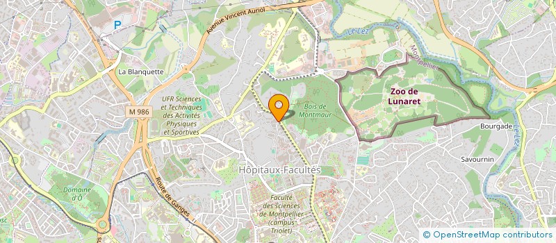 localisation de l'entreprise Z IMPORTATION à MONTPELLIER
