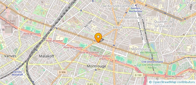 localisation de l'entreprise Z INFORMATIQUE  PARIS