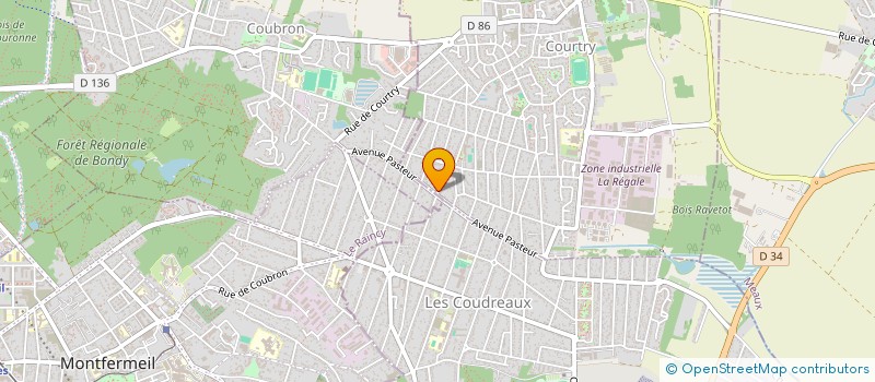 localisation de l'entreprise Z' INVEST  COURTRY